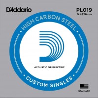 Strings DAddario Single Plain Steel 019 