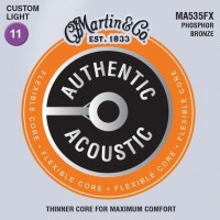 Photos - Strings Martin Authentic Acoustic Flexible Core 92/8 Phosphor Bronze 11-52 