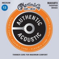 Photos - Strings Martin Authentic Acoustic Flexible Core 92/8 Phosphor Bronze 13-56 