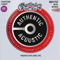 Photos - Strings Martin Authentic Acoustic Lifespan 2.0 Bronze 11-52 