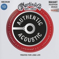 Strings Martin Authentic Acoustic Lifespan 2.0 Phosphor Bronze 13-56 