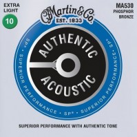 Photos - Strings Martin Authentic Acoustic SP Phosphor Bronze 10-47 