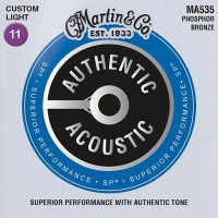 Photos - Strings Martin Authentic Acoustic SP Phosphor Bronze 11-52 