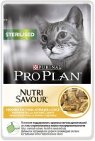 Photos - Cat Food Pro Plan Nutri Savour Sterilised Chicken in Gravy 