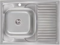 Photos - Kitchen Sink Lidz 80x60 L 0.6/160 800x600