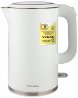 Photos - Electric Kettle Vegas VEK-2088W 2200 W 1.7 L  white