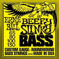 Photos - Strings Ernie Ball Slinky Nickel Wound Bass 65-130 