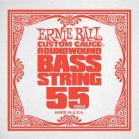 Photos - Strings Ernie Ball Single Nickel Wound Bass 55 