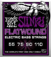 Photos - Strings Ernie Ball Slinky Flatwound Bass 55-110 