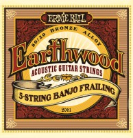 Photos - Strings Ernie Ball Earthwood 5-String Mandolin 80/20 Bronze 10-24 