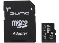 Photos - Memory Card Qumo microSDXC UHS-I U3 Pro Series 64 GB