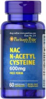 Photos - Amino Acid Puritans Pride N-Acetyl Cysteine 600 mg 60 cap 