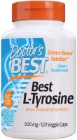 Photos - Amino Acid Doctors Best L-Tyrosine 500 mg 120 cap 