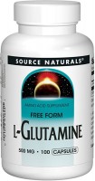 Photos - Amino Acid Source Naturals L-Glutamine 500 mg 100 tab 
