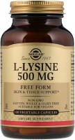 Photos - Amino Acid SOLGAR L-Lysine 500 mg 100 cap 