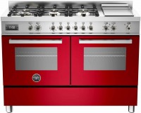 Photos - Cooker Bertazzoni PRO1206 GMFEDROT red