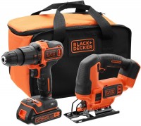 Photos - Power Tool Combo Kit Black&Decker BCK22S1S 