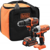 Photos - Power Tool Combo Kit Black&Decker BCK21S1S 