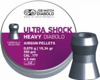 Photos - Ammunition JSB Heavy Ultra Shock 4.5 mm 0.67 g 350 pcs 