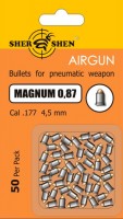 Photos - Ammunition Shershen Magnum 4.5 mm 0.87 g 50 pcs 