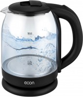 Photos - Electric Kettle Econ ECO-1835KE 1500 W 1.8 L  black