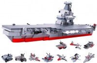Construction Toy Sluban Army Aircraft Carrier M38-B0662 
