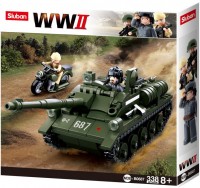 Photos - Construction Toy Sluban Tank Destroyer M38-B0687 