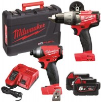 Photos - Power Tool Combo Kit Milwaukee M18 BLPP2A2-502X 