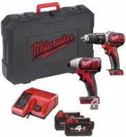 Photos - Power Tool Combo Kit Milwaukee M18 BPP2C-402C 