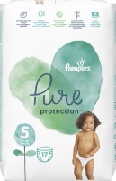 Photos - Nappies Pampers Pure Protection 5 / 17 pcs 