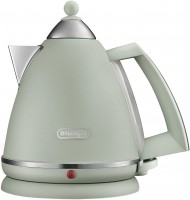 Photos - Electric Kettle De'Longhi Argento Flora KBX 2016.GR olive