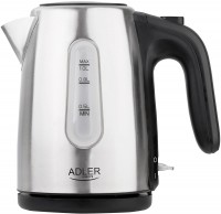 Photos - Electric Kettle Adler AD 1273 1200 W 1 L  stainless steel