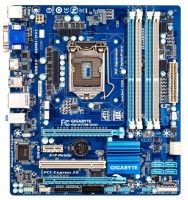 Photos - Motherboard Gigabyte GA-H77M-D3H 