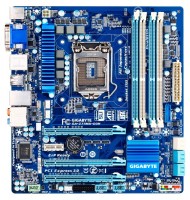 Photos - Motherboard Gigabyte GA-Z77MX-D3H 