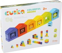 Photos - Construction Toy Cubika Colorful Houses 14866 
