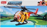 Photos - Construction Toy Sluban Helicopter M38-B0667A 