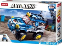 Construction Toy Sluban Offroad Blue M38-B0663C 