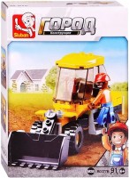 Photos - Construction Toy Sluban Small Wheel Loader M38-B0377B 