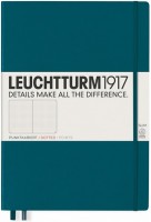Photos - Notebook Leuchtturm1917 Dots Master Slim Pacific Green 