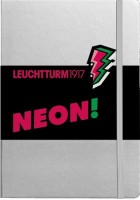 Notebook Leuchtturm1917 Dots Neon Silver Pink 