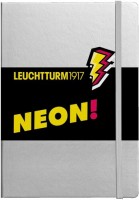 Notebook Leuchtturm1917 Dots Neon Silver Yellow 