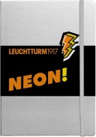 Photos - Notebook Leuchtturm1917 Dots Neon Silver Orange 