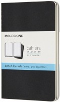 Photos - Notebook Moleskine Set of 3 Dots Cahier Journals Pocket Black 