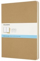 Photos - Notebook Moleskine Set of 3 Dots Cahier Journals XLarge Beige 