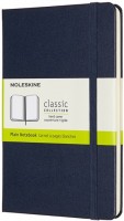 Photos - Notebook Moleskine Plain Notebook Sapphire 