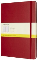 Photos - Notebook Moleskine Squared Notebook Extra Large Red 