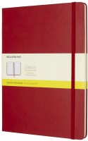 Notebook Moleskine Squared Notebook Extra Large Red 