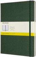 Photos - Notebook Moleskine Squared Notebook Extra Large Green 
