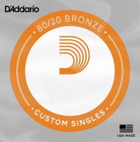 Photos - Strings DAddario 80/20 Bronze Single 23 