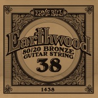 Photos - Strings Ernie Ball Single 80/20 Bronze 38 